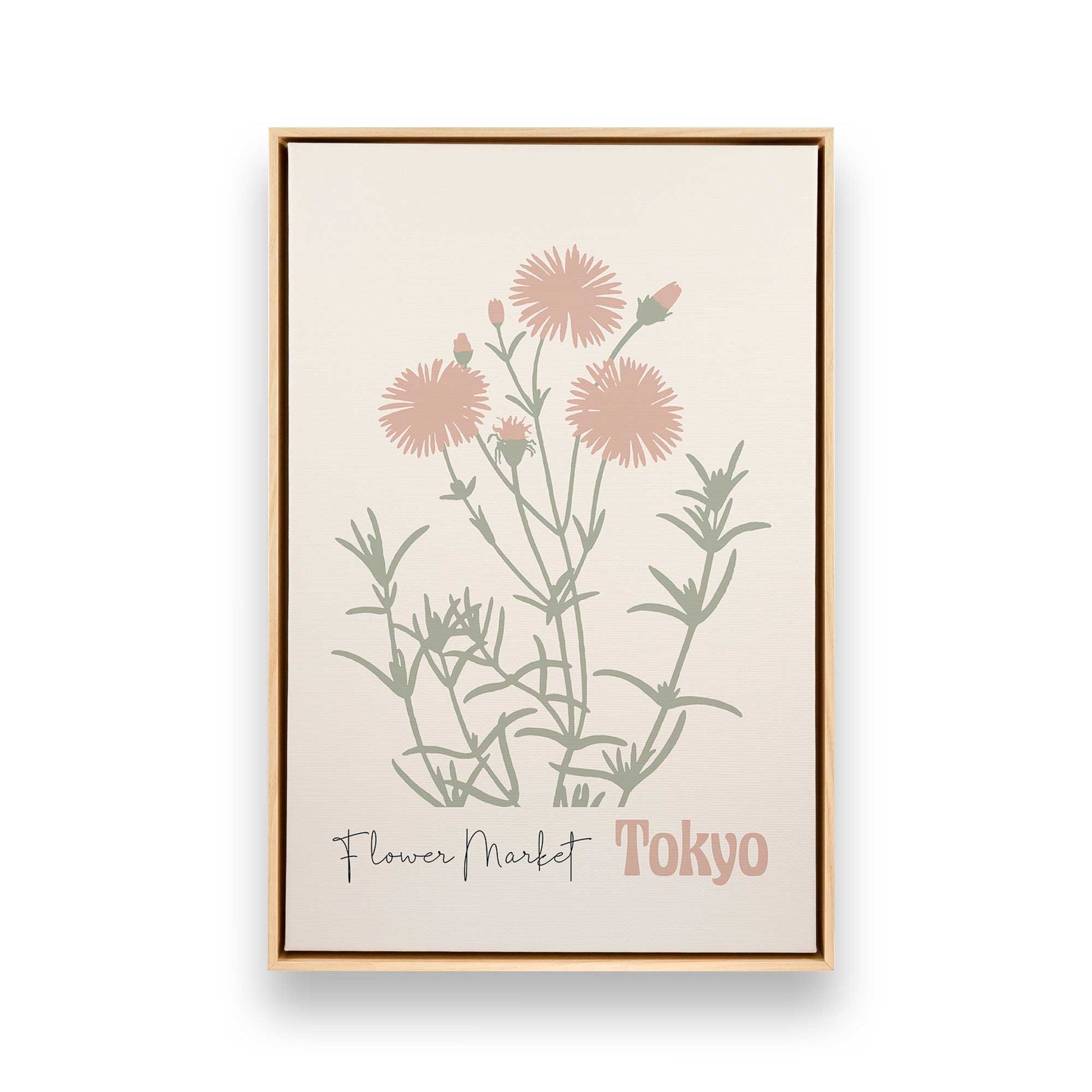 [Color:American Maple], Picture of art in a American Maple frame