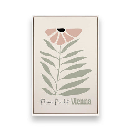 Pink Global Blooms, Set of 3 Canvas Prints