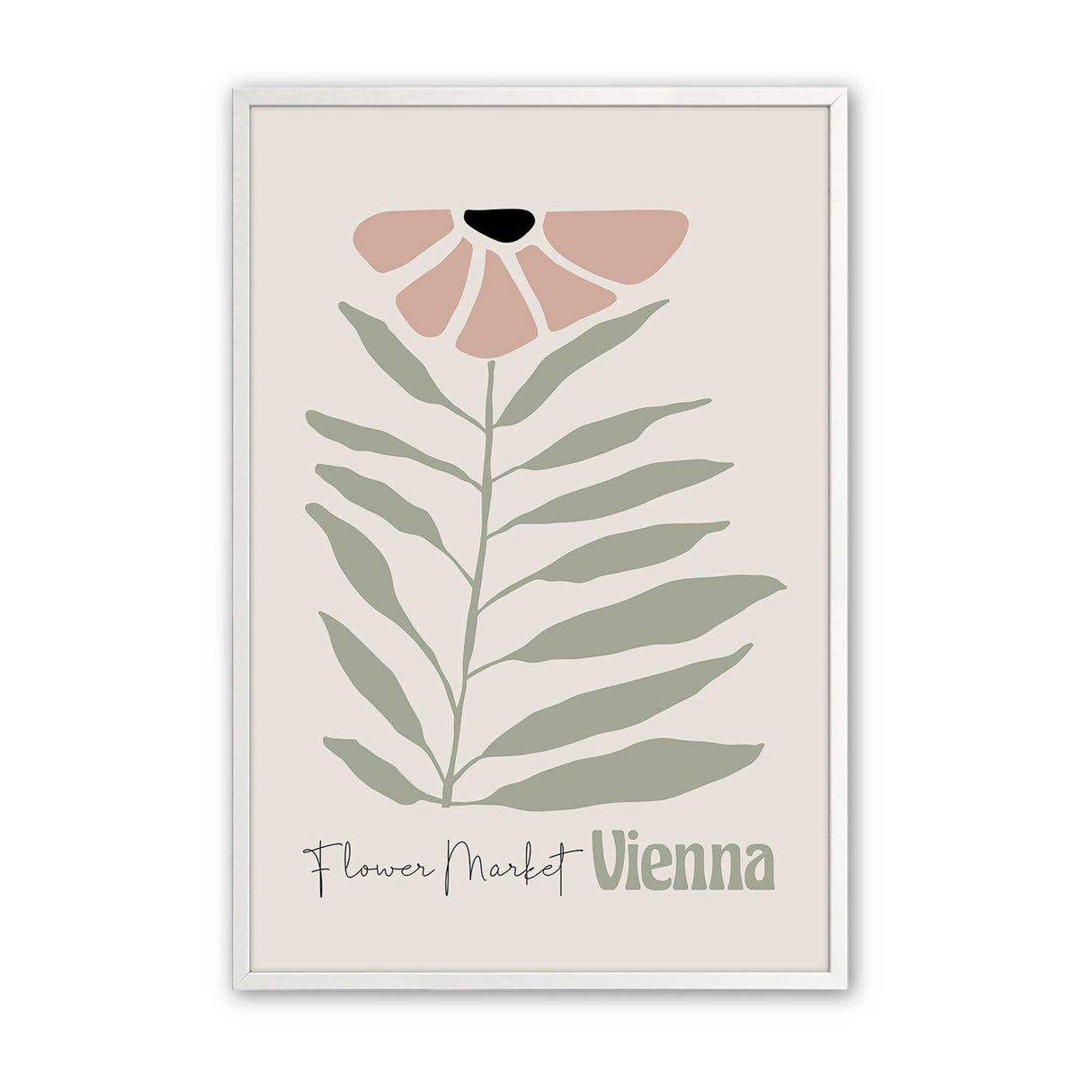 Pink Global Blooms Set of 3 At Prints
