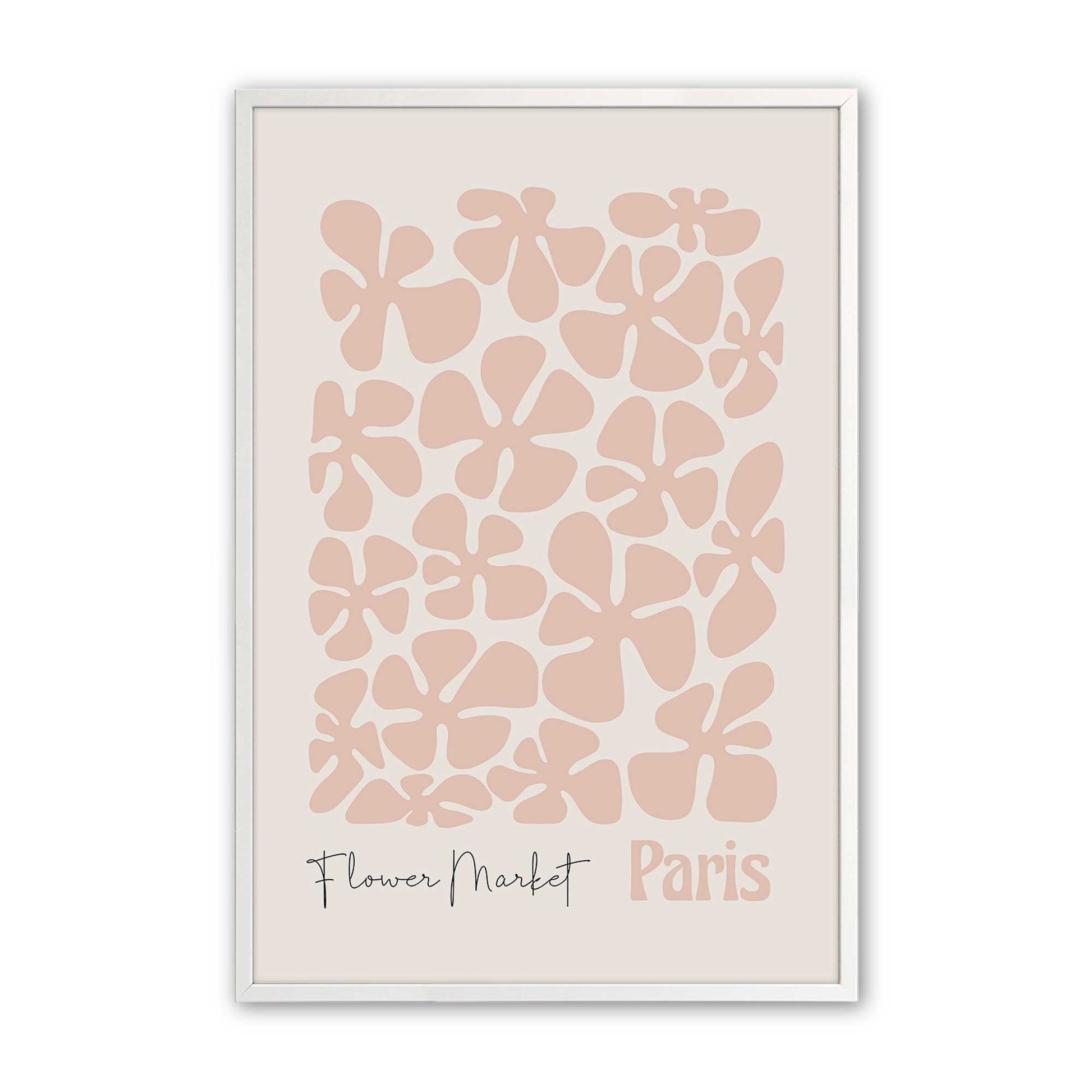 [Color:Opaque White], Picture of art in a Opaque White frame