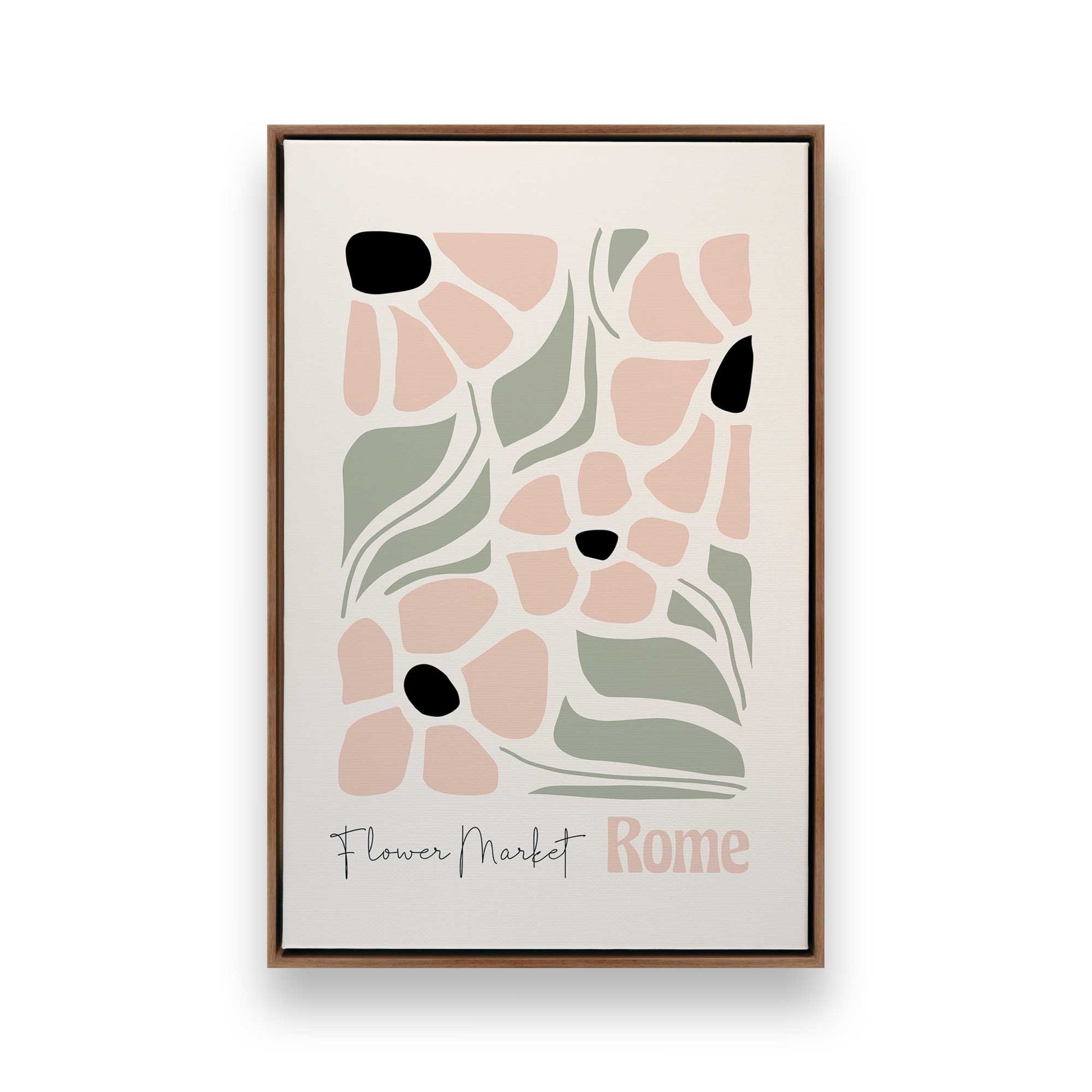 [Color:Walnut], Picture of art in a Walnut frame