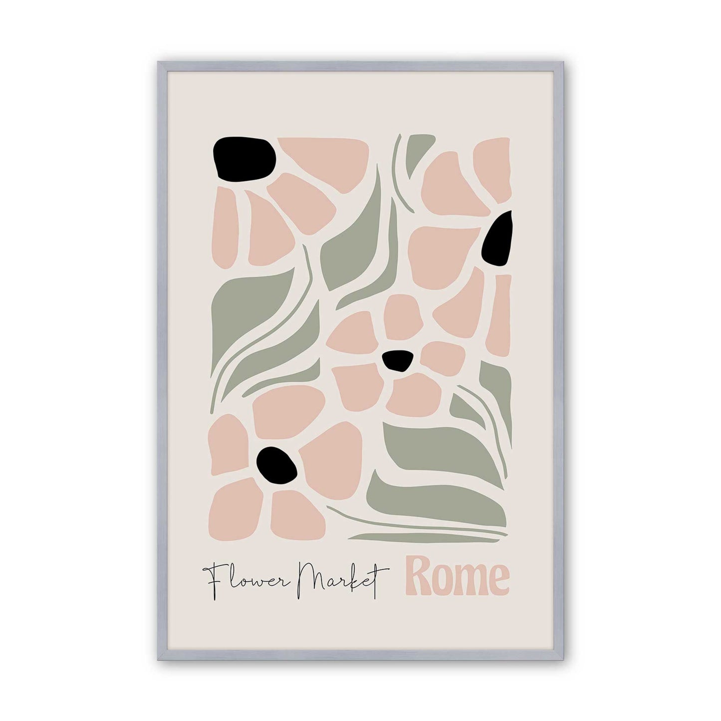[Color:Polished Chrome], Picture of art in a Polished Chrome frame