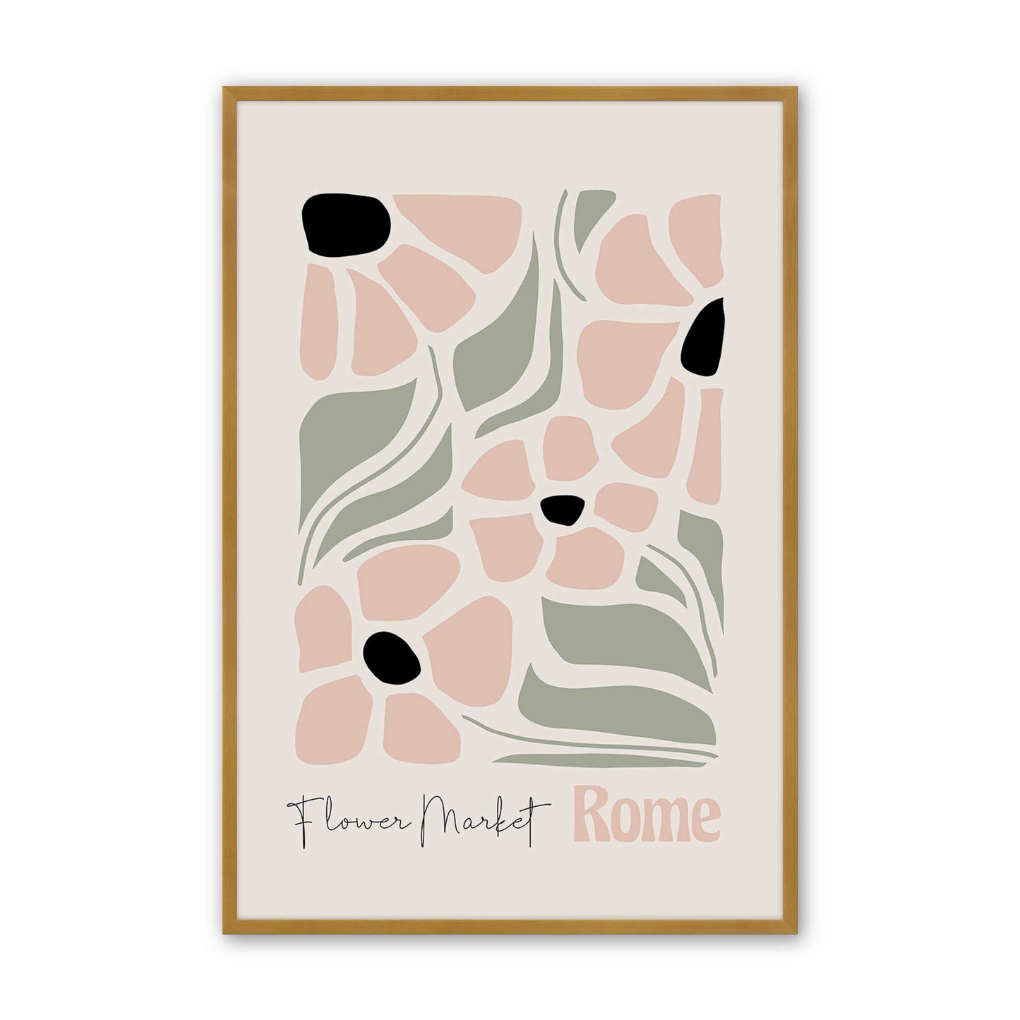 [Color:Polished Gold], Picture of art in a Polished Gold frame