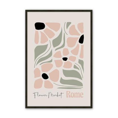 [Color:Satin Black], Picture of art in a Satin Black frame