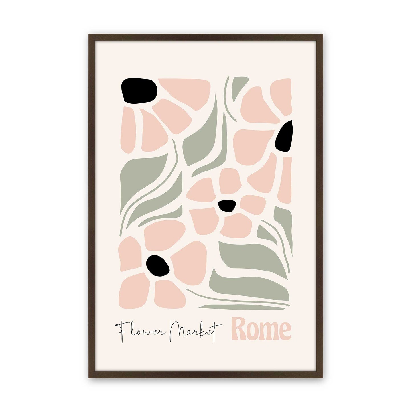 [Color:Belvinder Brown], Picture of art in a Belvinder Brown frame