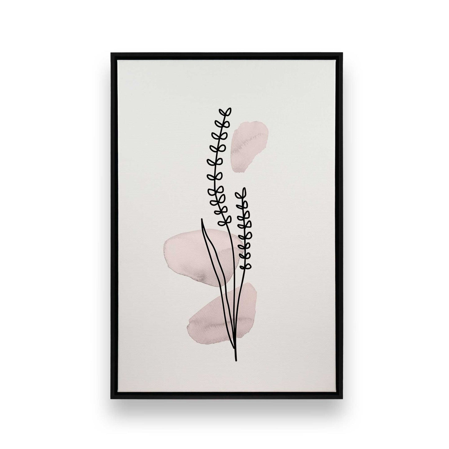 [Color:Satin Black], Picture of art in a Satin Black frame