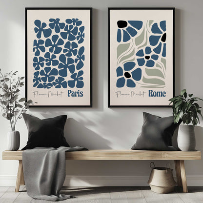 [Color:Walnut], Picture of art in a Walnut frame