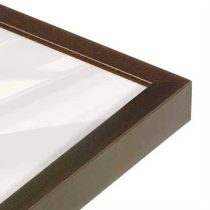 [Color:Belvinder Brown], Picture of art in a Belvinder Brown frame of the corner