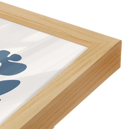 [Color:American Maple], Picture of art in a American Maple frame of the corner