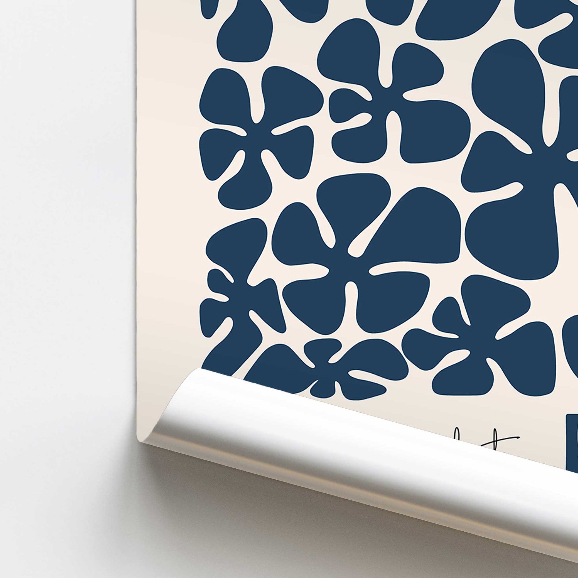 [color:Rolled Print], Picture of close up of art