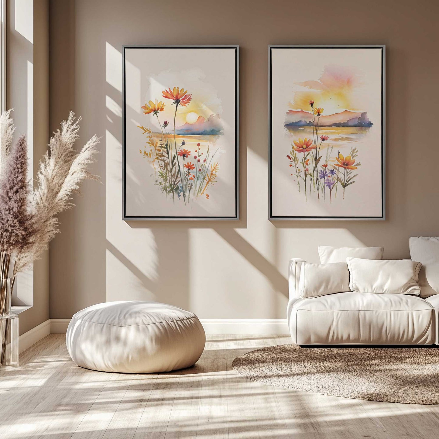 [Color:Opaque White], Picture of art in a White frame