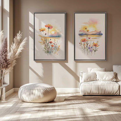 [Color:Opaque White], Picture of art in a White frame