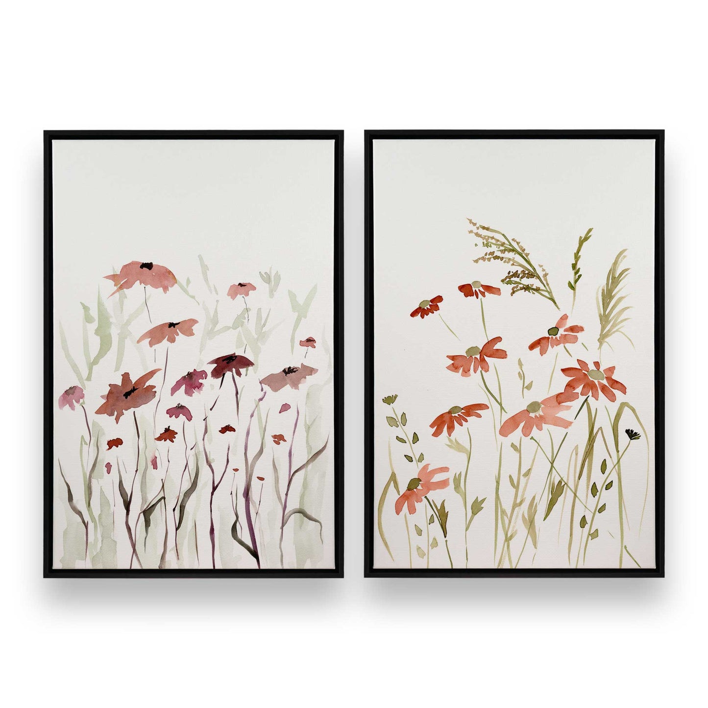 [Color:Satin Black], Picture of art in a Satin Black frame