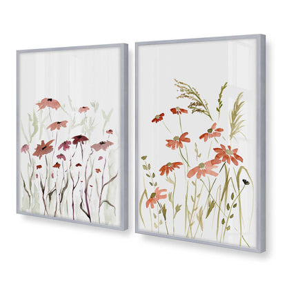 [Color:Polished Chrome], Picture of art in a Polished Chrome frame at an angle