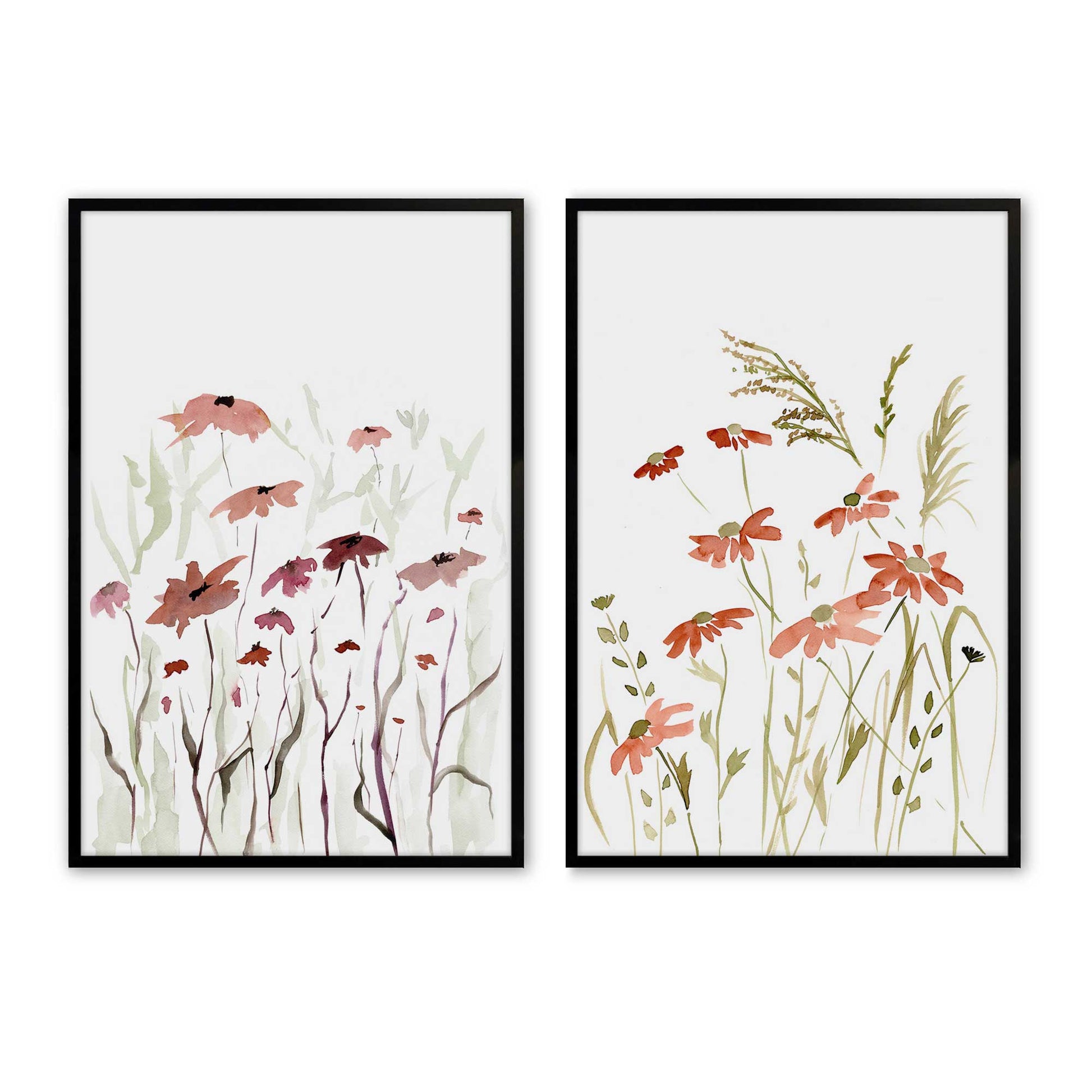 [Color:Satin Black], Picture of art in a Satin Black frame