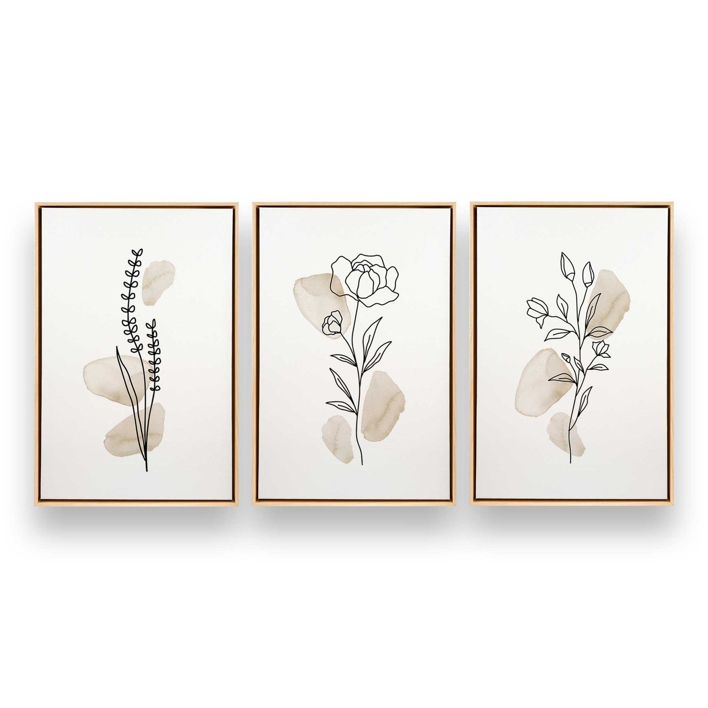 [Color:American Maple], Picture of art in a American Maple frame