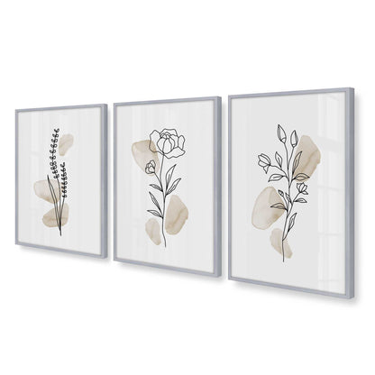 [Color:Polished Chrome], Picture of art in a Polished Chrome frame at an angle