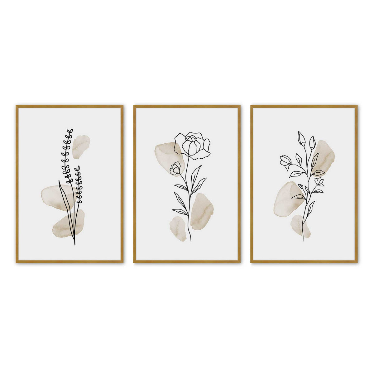[Color:Polished Gold], Picture of art in a Polished Gold frame