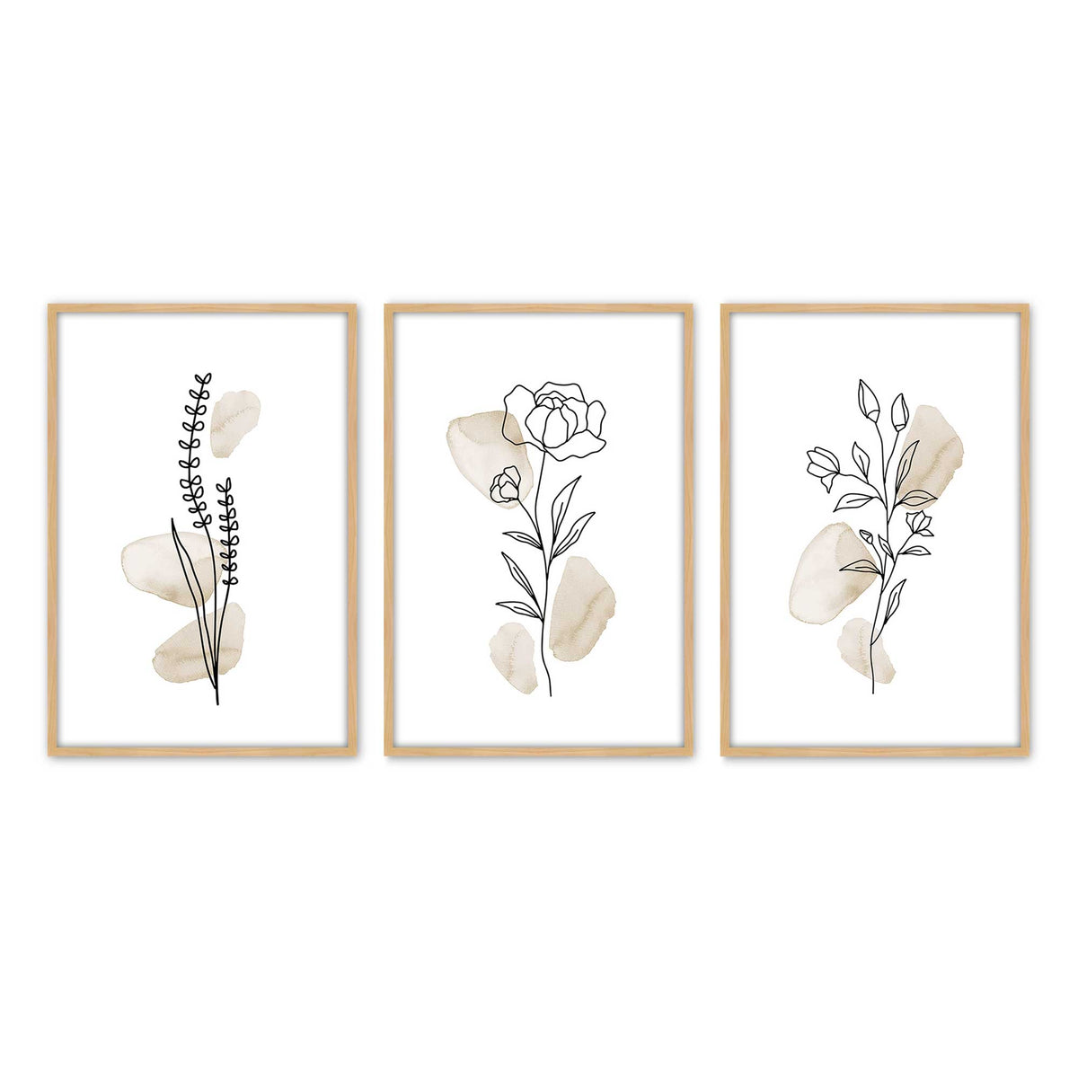 [Color:American Maple], Picture of art in a American Maple frame
