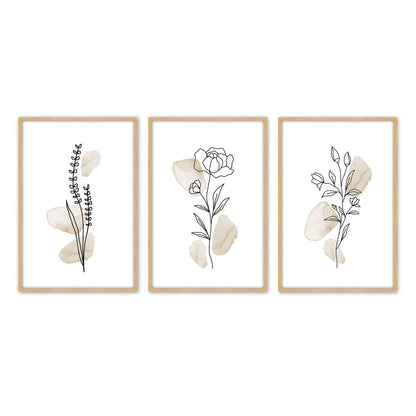 [Color:American Maple], Picture of art in a American Maple frame