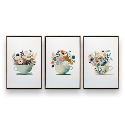 [Color:Walnut], Picture of art in a Walnut frame