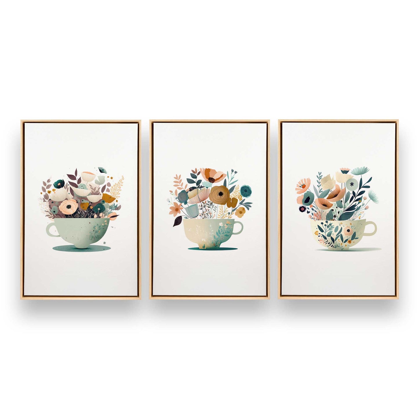 [Color:American Maple], Picture of art in a American Maple frame