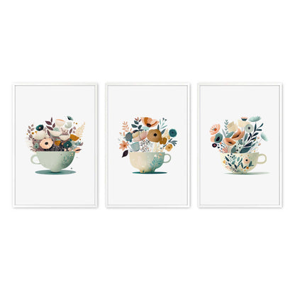 [Color:Opaque White], Picture of art in a Opaque White frame