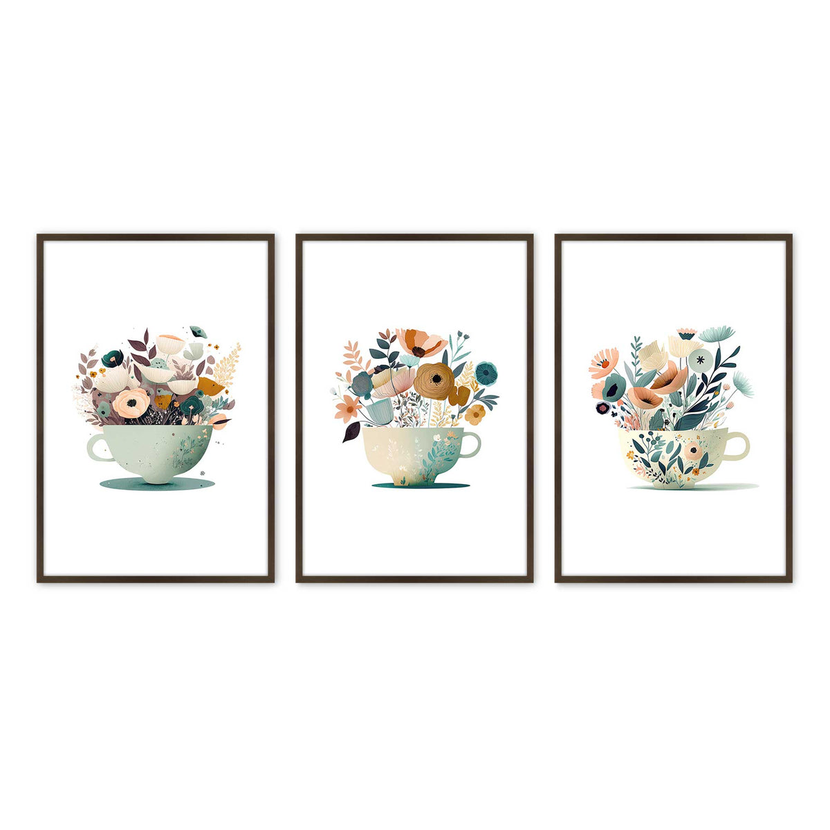 [Color:Belvinder Brown], Picture of art in a Belvinder Brown frame