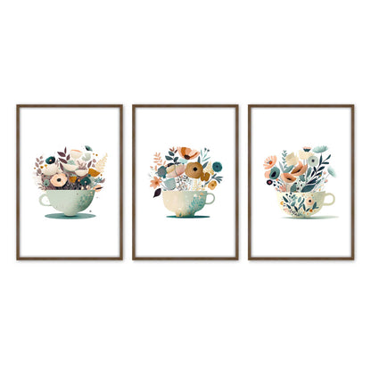[Color:Walnut], Picture of art in a Walnut frame
