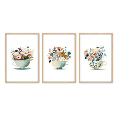[Color:American Maple], Picture of art in a American Maple frame