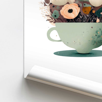 [color:Rolled Print], Picture of close up of art