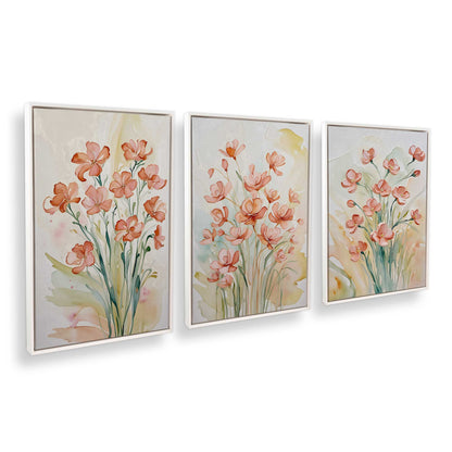 [Color:Opaque White], Picture of art in a White frame at an angle