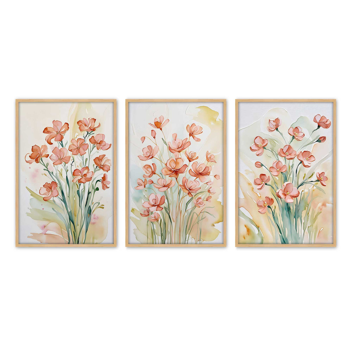 [Color:American Maple], Picture of art in an American Maple frame