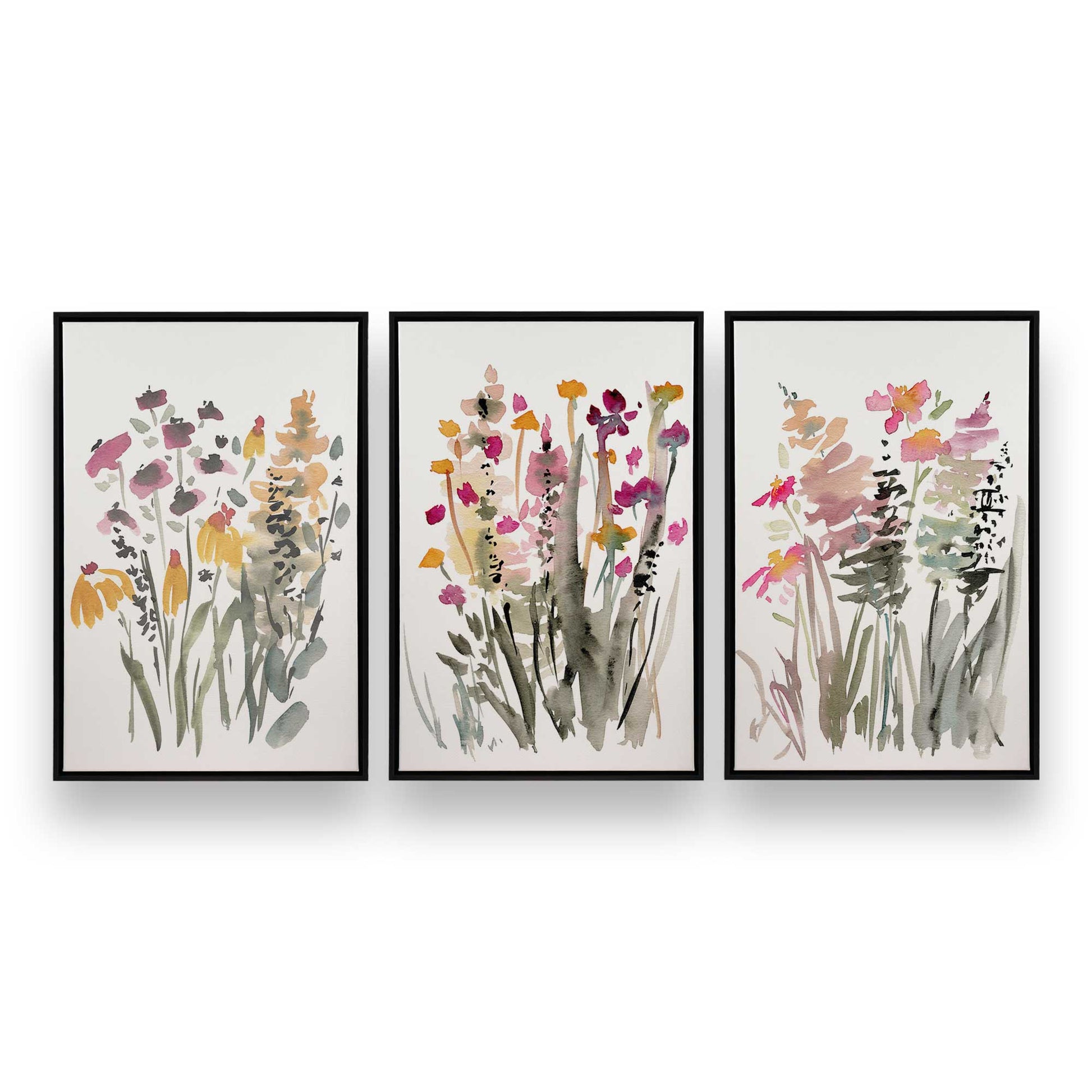 [Color:Satin Black], Picture of art in a Satin Black frame