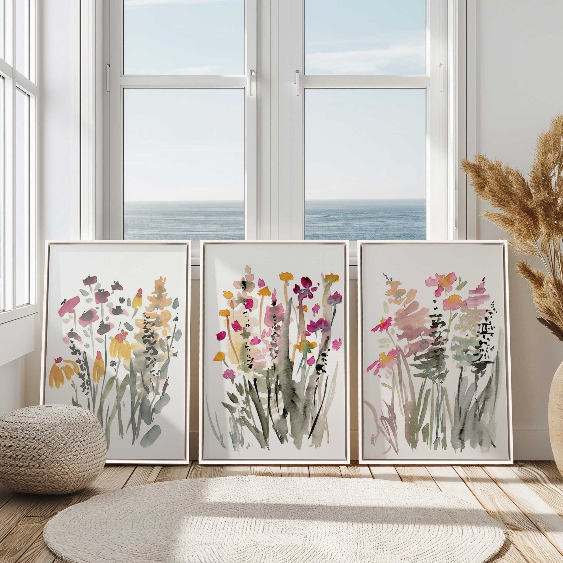 [Color:Satin Black], Picture of art in a Satin Black frame
