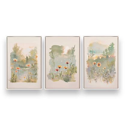 [Color:Opaque White], Picture of art in a White frame