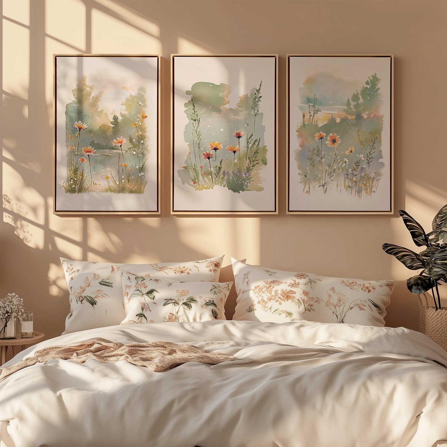 [Color:American Maple], Picture of art in a American Maple frame