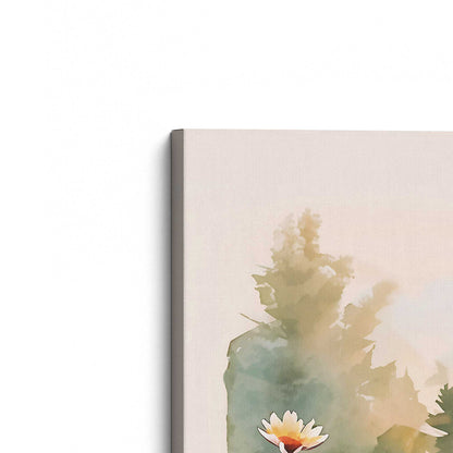 [Color:Stretched Canvas], Picture of the corner of the art