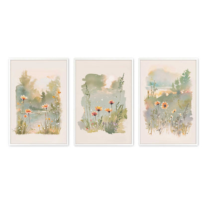 [Color:Opaque White], Picture of art in an Opaque White frame
