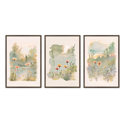 [Color:Belvinder Brown], Picture of art in a Belvinder Brown frame