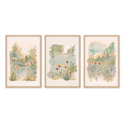 [Color:American Maple], Picture of art in a American Maple frame