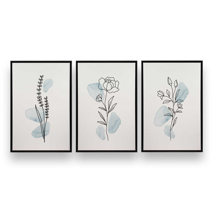 [Color:Satin Black], Picture of art in a Satin Black frame
