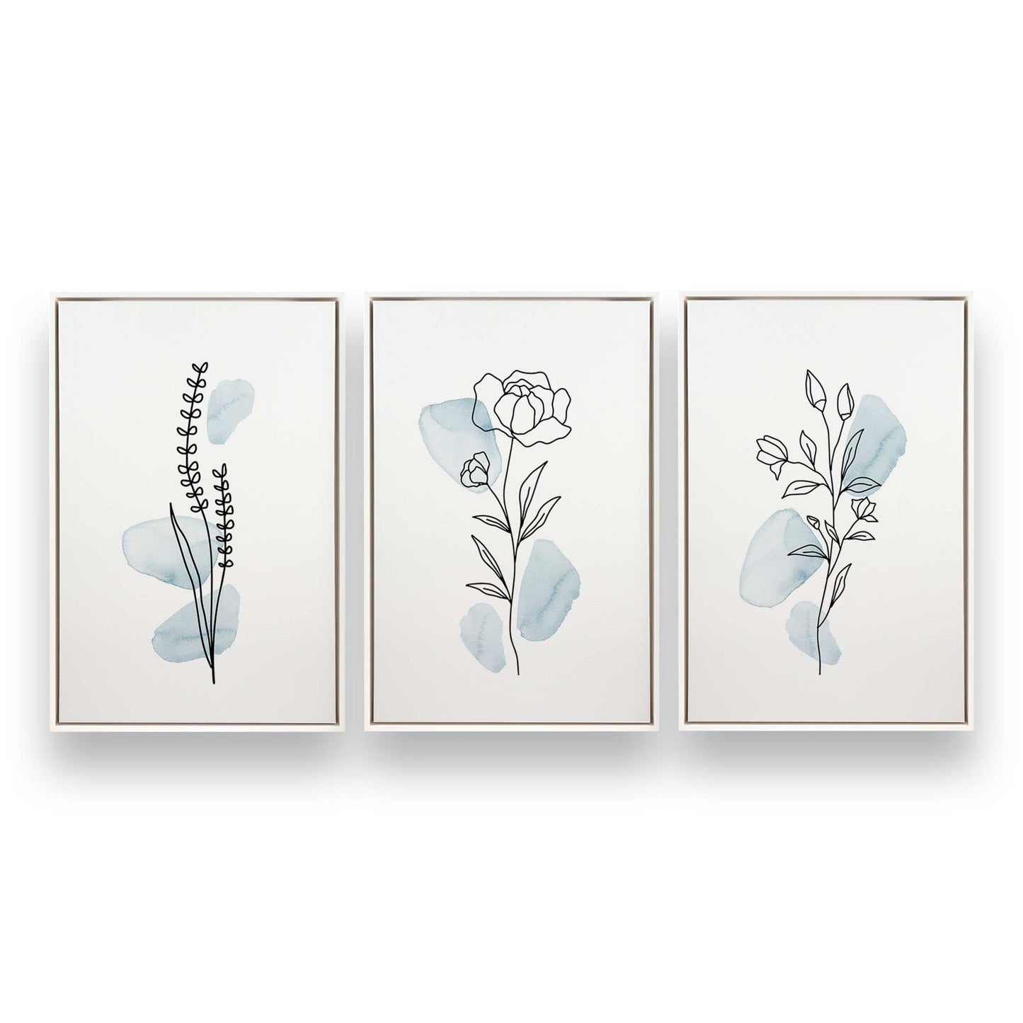 [Color:Opaque White], Picture of art in a White frame