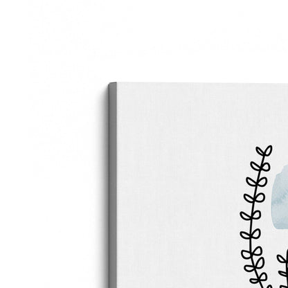 [Color:Stretched Canvas], Picture of the corner of the art