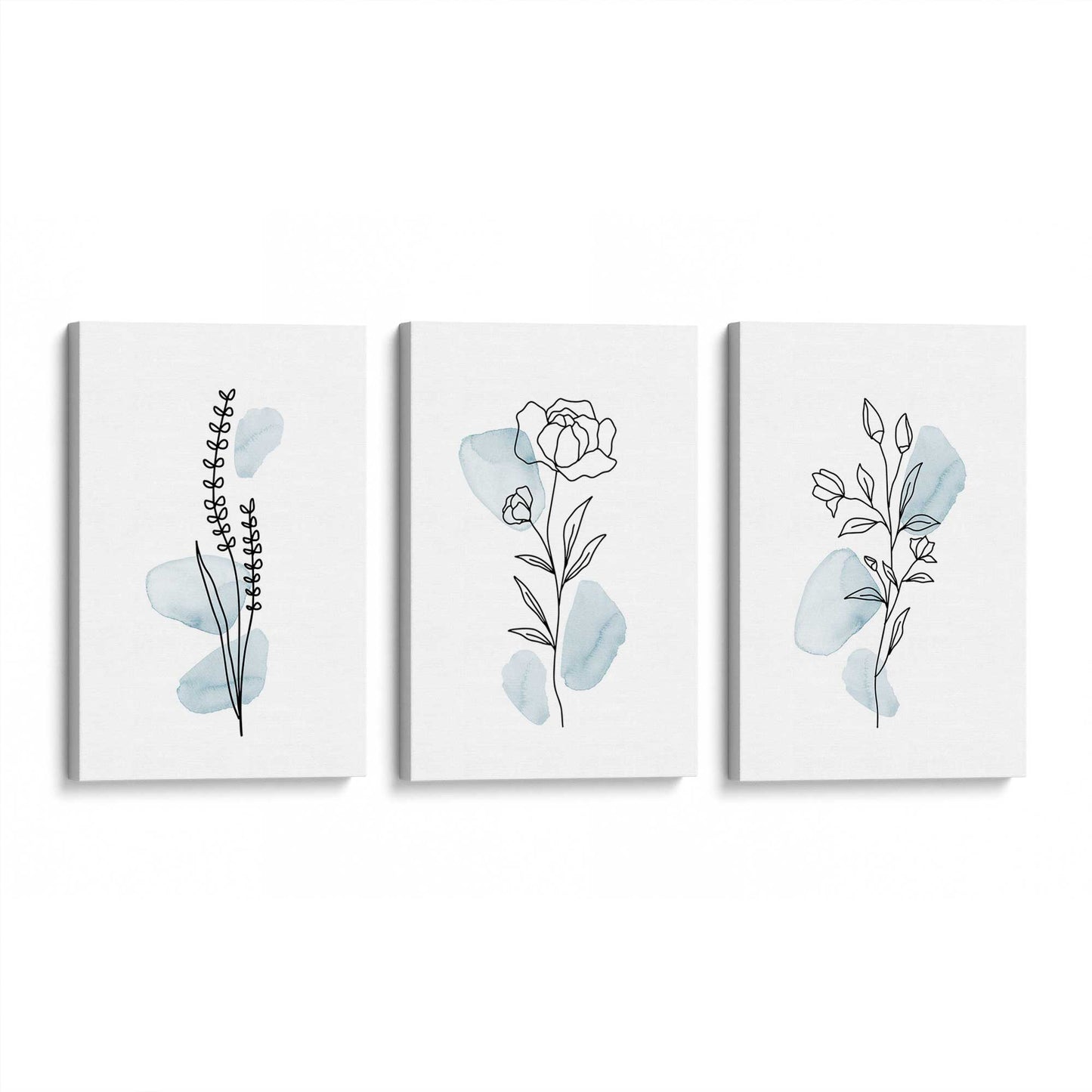 [Color:Stretched Canvas], Picture of art at an angle