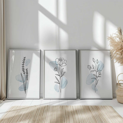 [Color:Satin Black], Picture of art in a Satin Black frame
