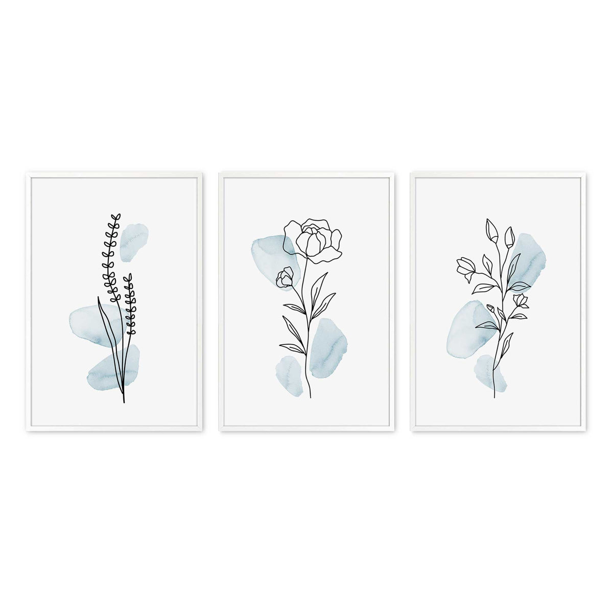 [Color:Opaque White], Picture of art in a Opaque White frame