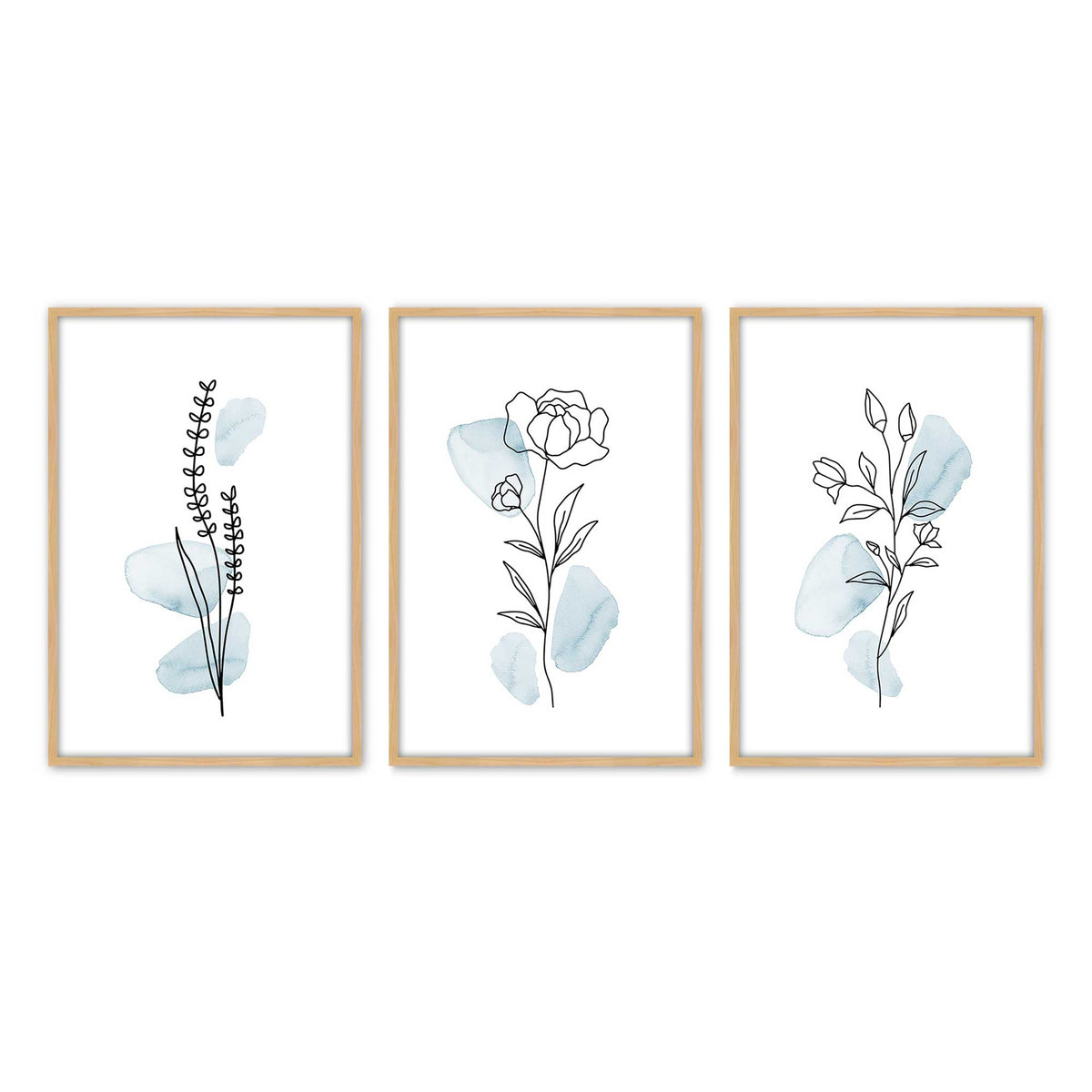 [Color:American Maple], Picture of art in a American Maple frame