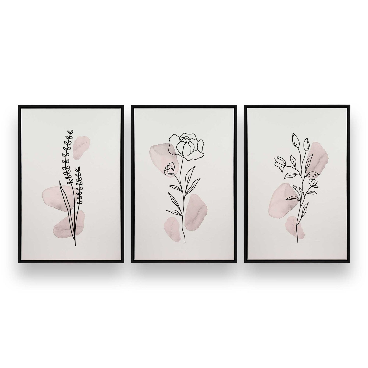 [Color:Satin Black], Picture of art in a Satin Black frame
