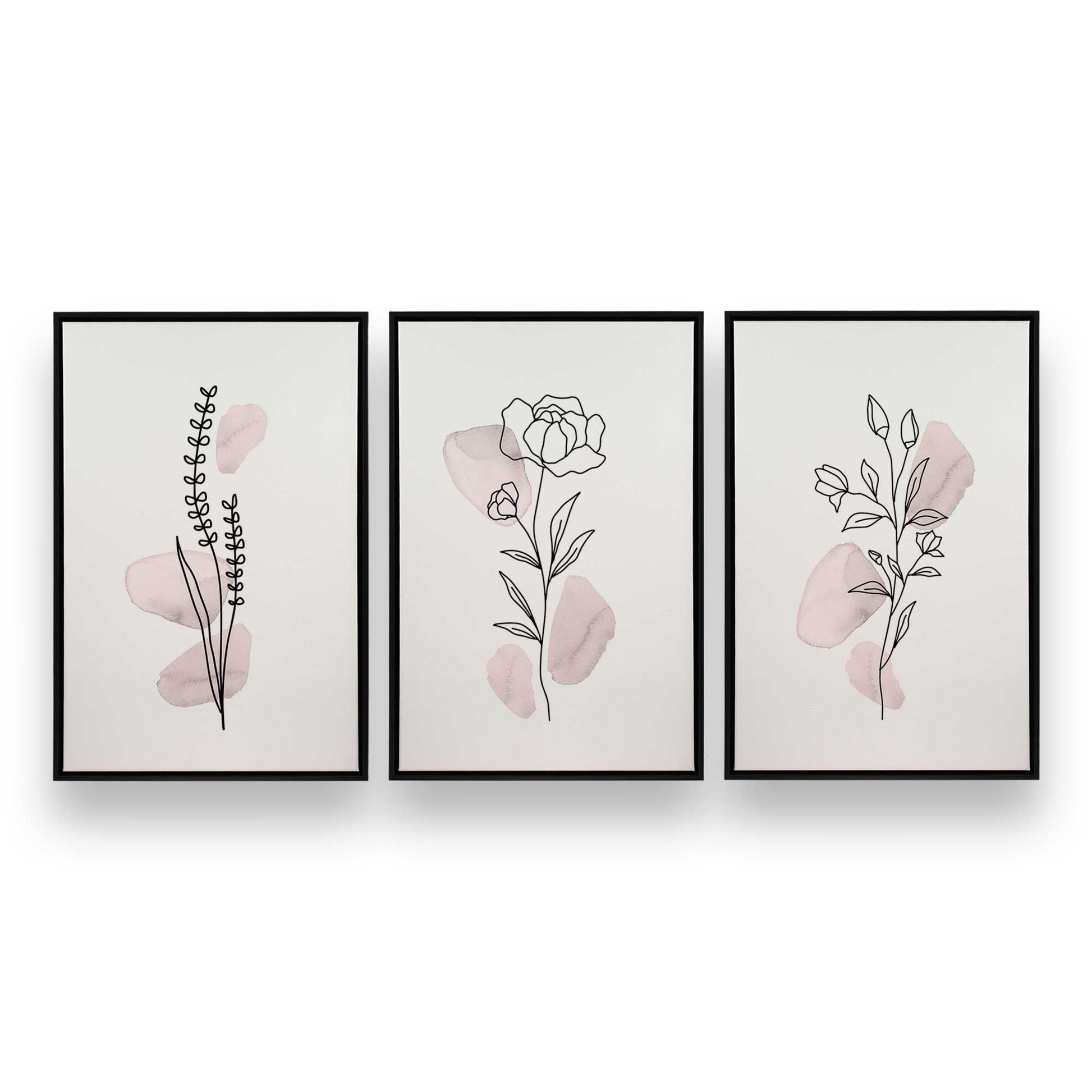 [Color:Satin Black], Picture of art in a Satin Black frame